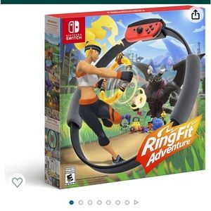 Nintendo Ring fit adventure.